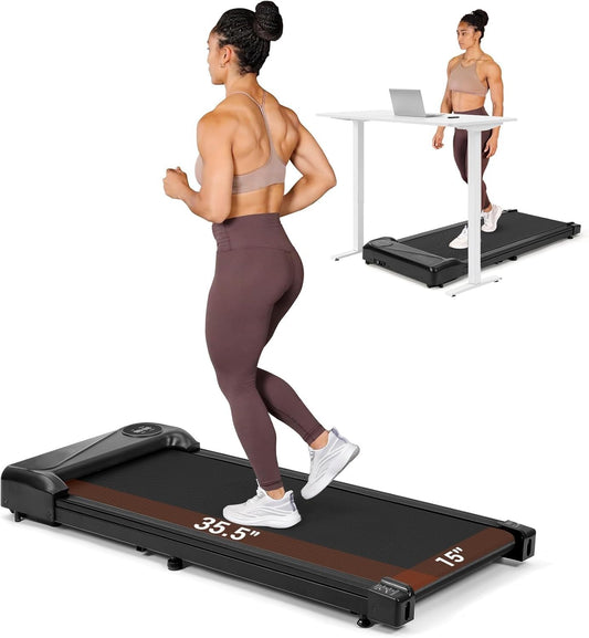 Dripex Walking Pad Leise | 2.5HP | Doppeldämpfung | 1-6km/h | Max 120kg