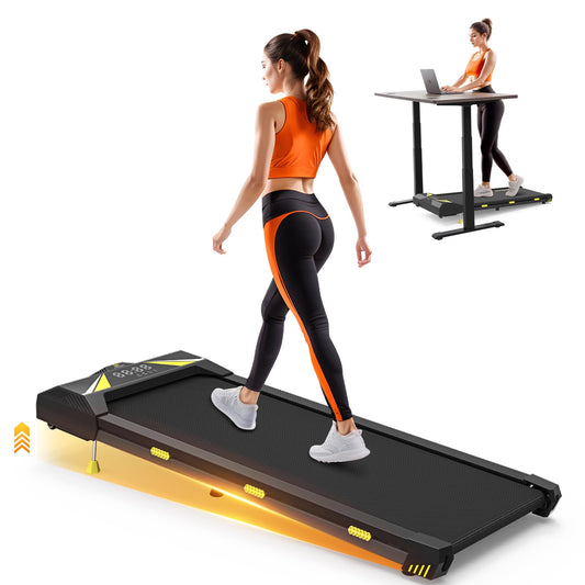 4in1 Laufband mit Neigung | 1-6km/h Klappbar | Display | Homeoffice